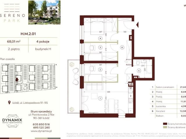 Mieszkanie 68,5m²