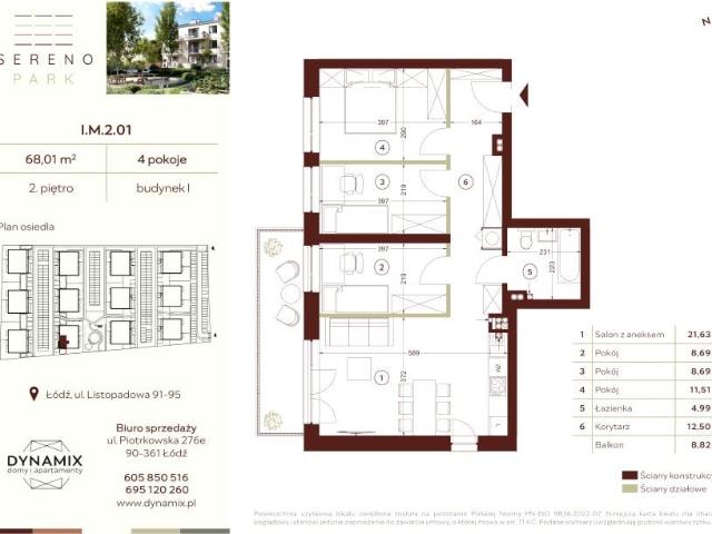 Mieszkanie 68m²