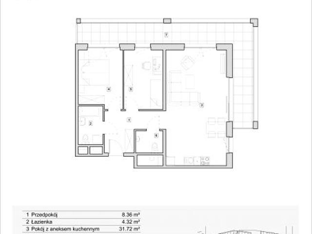 Mieszkanie 69,1m²