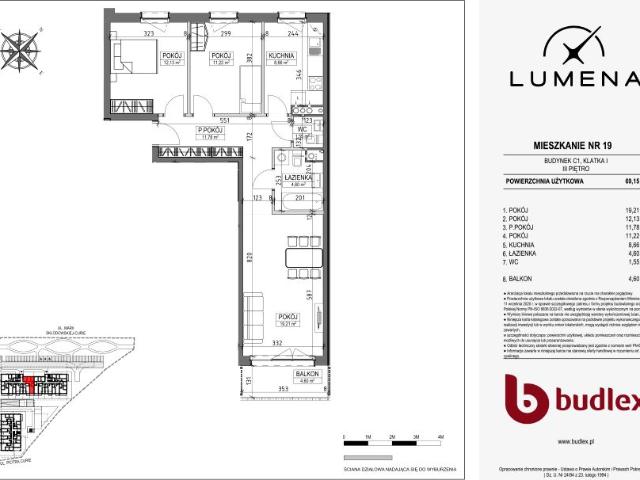 Mieszkanie 69,2m²