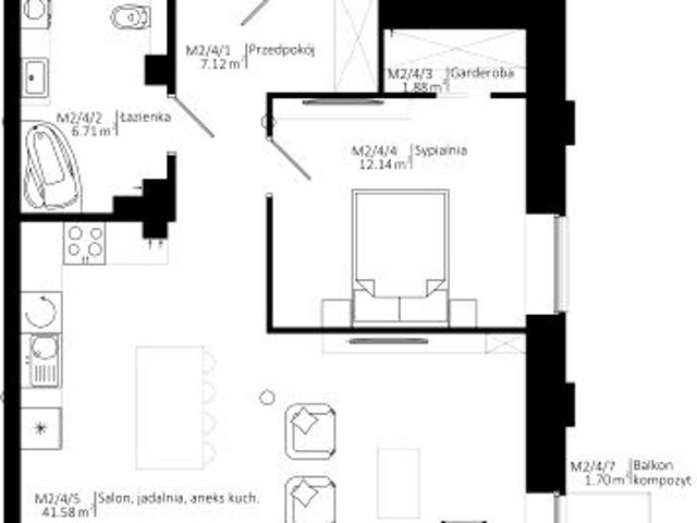 Mieszkanie 69,4m²