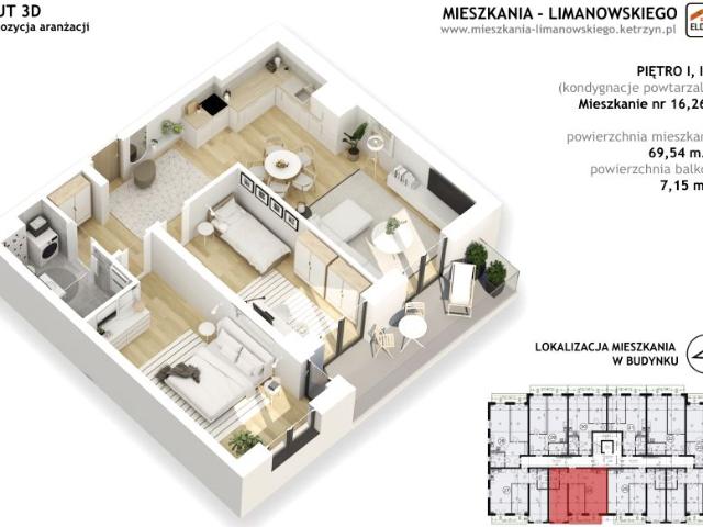 Mieszkanie 69,5m²