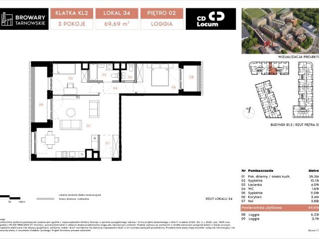 Mieszkanie 69,7m²