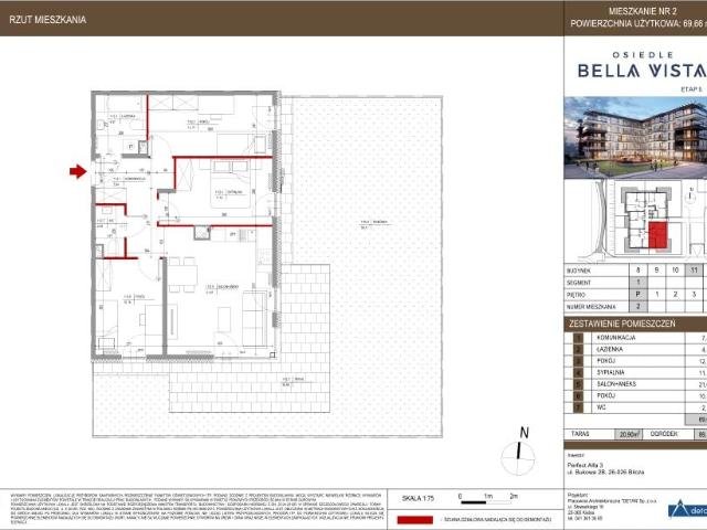 Mieszkanie 69,7m²
