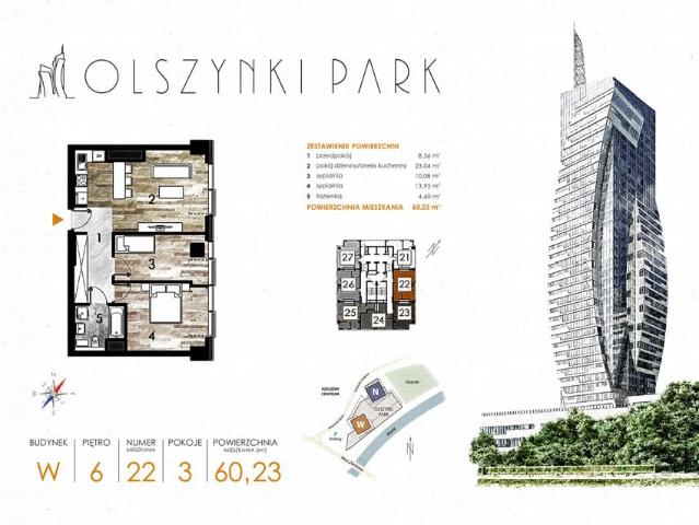 Mieszkanie 60,2m²