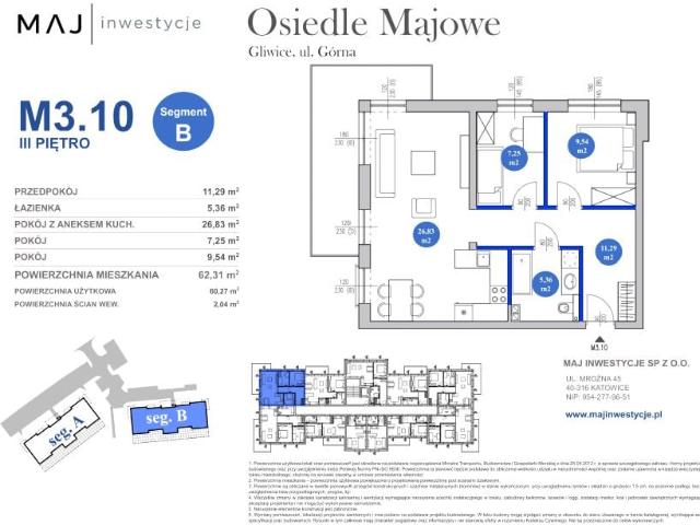 Mieszkanie 60,3m²