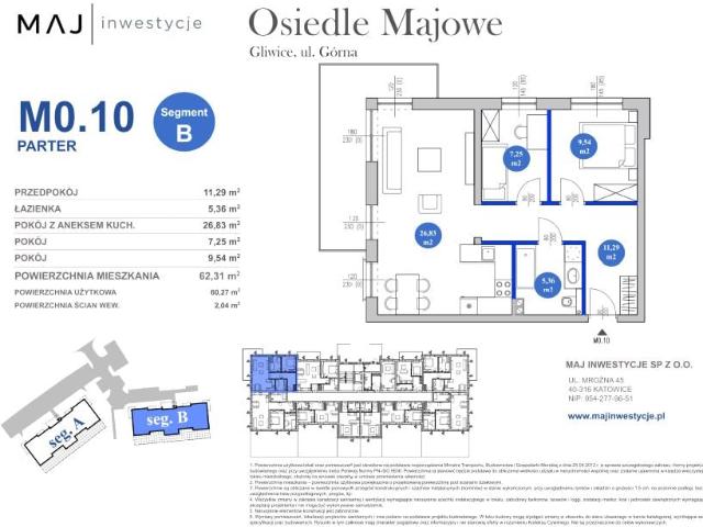 Mieszkanie 60,3m²
