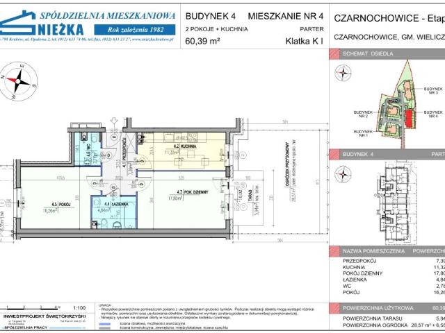 Mieszkanie 60,4m²