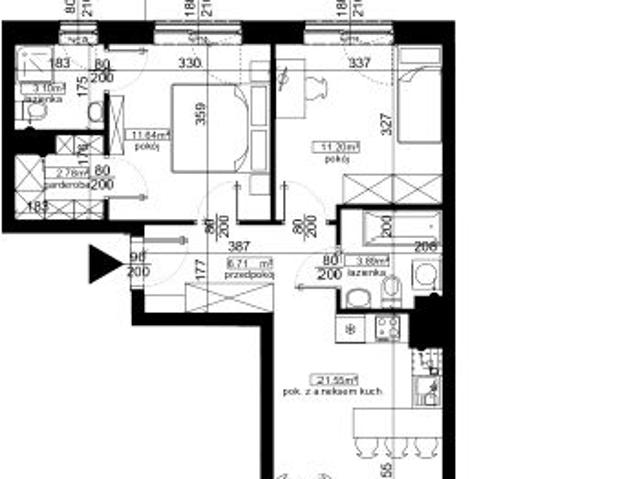 Mieszkanie 60,9m²
