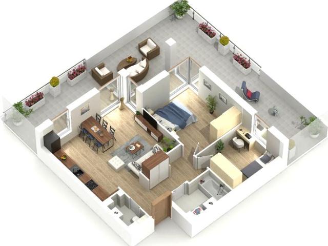 Mieszkanie 60,9m²