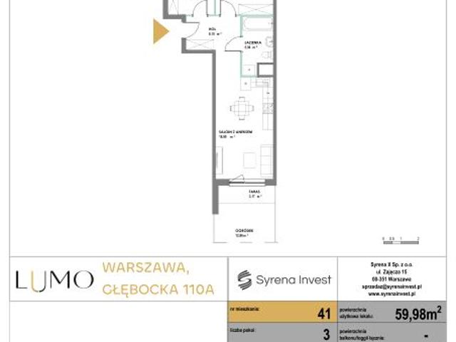 Mieszkanie 60m²