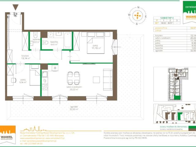 Mieszkanie 60m²
