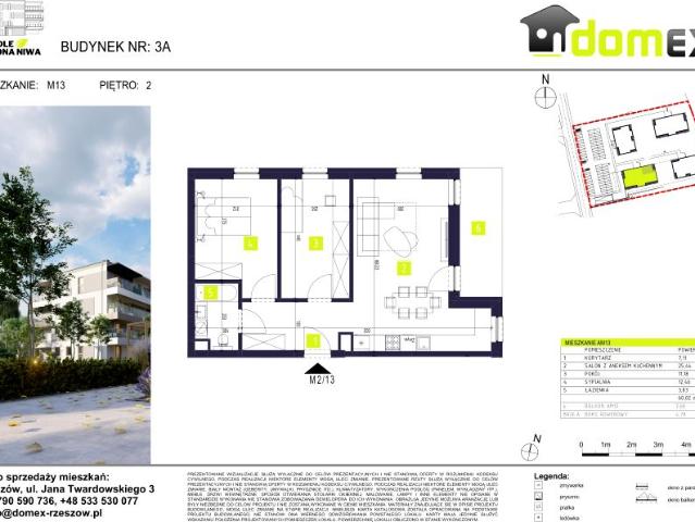 Mieszkanie 59,8m²