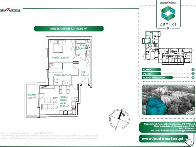 Mieszkanie 60m²