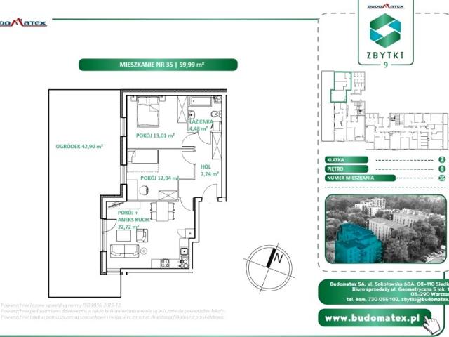 Mieszkanie 60m²