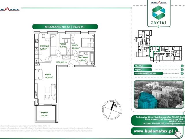 Mieszkanie 60m²