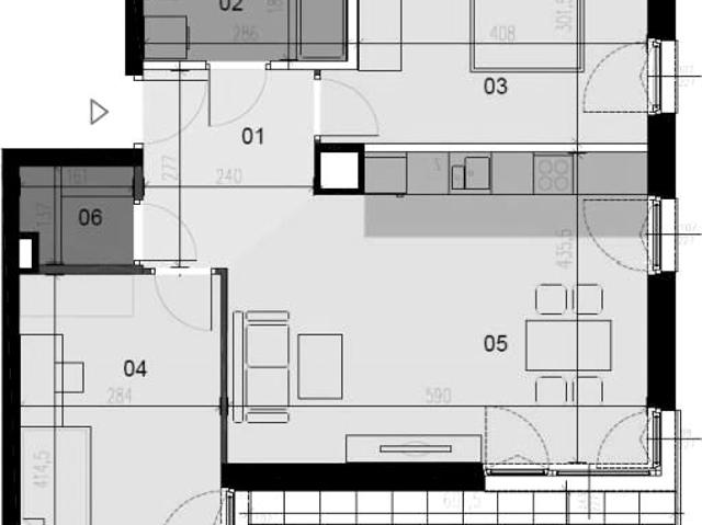 Mieszkanie 61 m², Warszawa