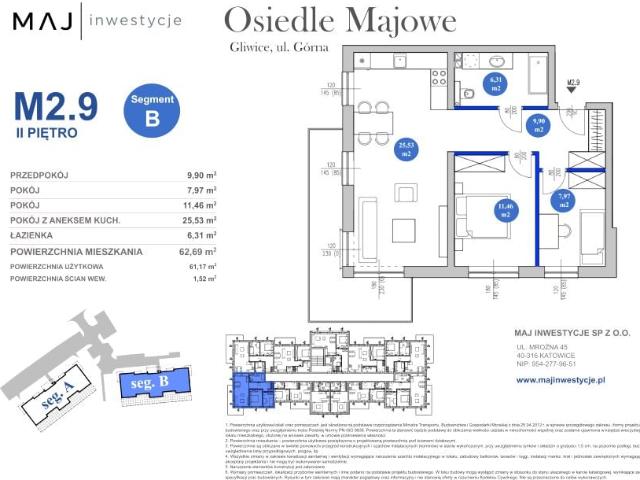 Mieszkanie 61,2m²
