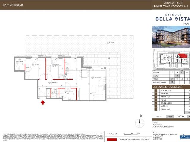 Mieszkanie 61,6m²
