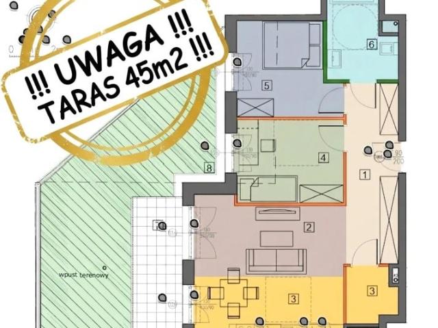Mieszkanie 61,80 m², Lublin
