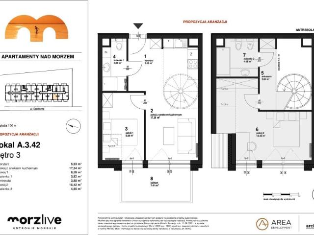 Mieszkanie 61,8m²
