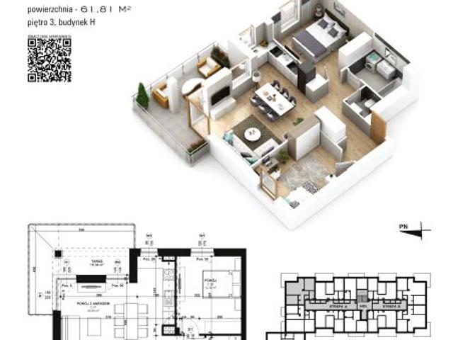 Mieszkanie 61,8m²