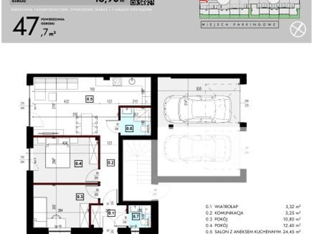 Mieszkanie 61,9m²