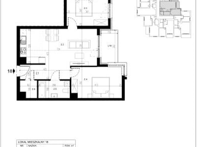 Mieszkanie 62,1m²