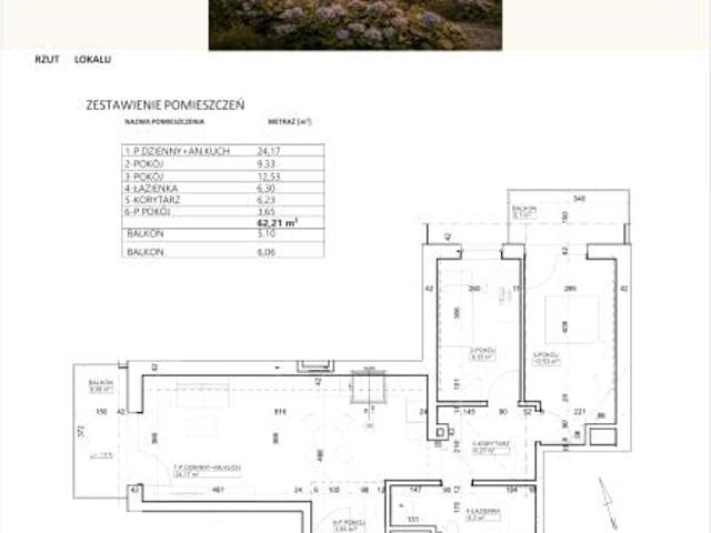 Mieszkanie 62,2m²