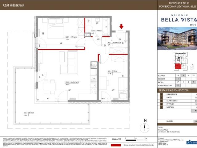 Mieszkanie 62,3m²