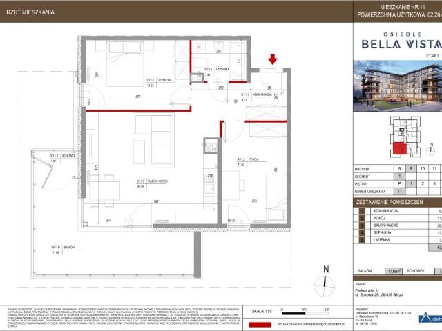 Mieszkanie 62,3m²