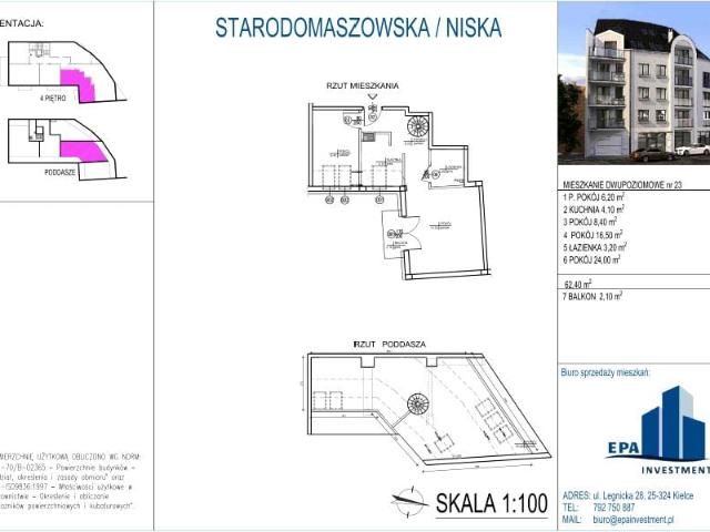 Mieszkanie 62,4m²