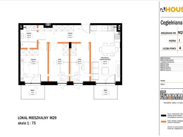 Mieszkanie 62,7m²