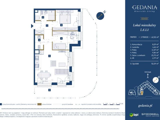 Mieszkanie 62,8m²