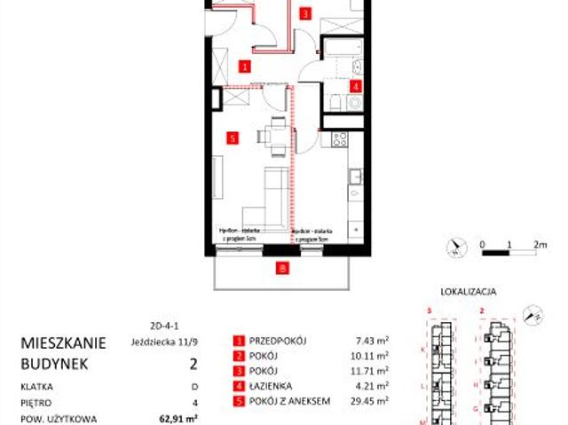 Mieszkanie 62,9m²