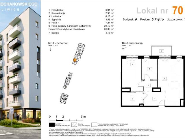 Mieszkanie 62m²