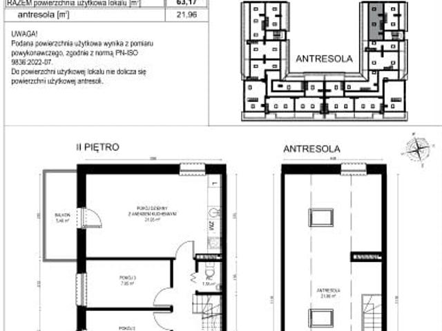 Mieszkanie 63,2m²