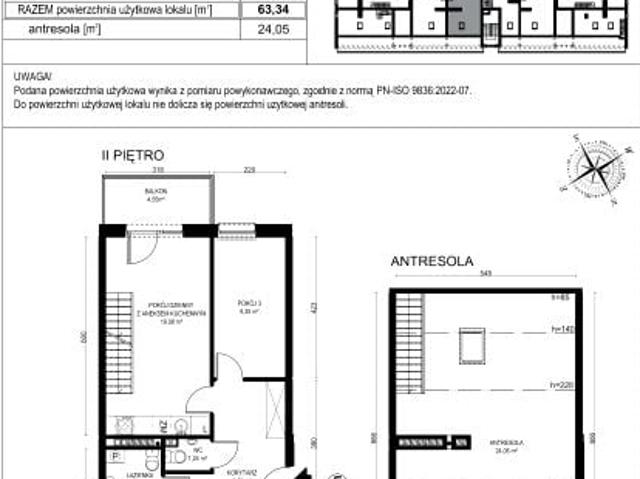 Mieszkanie 63,3m²