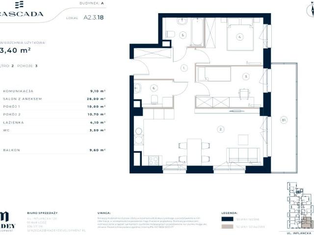 Mieszkanie 63,4m²