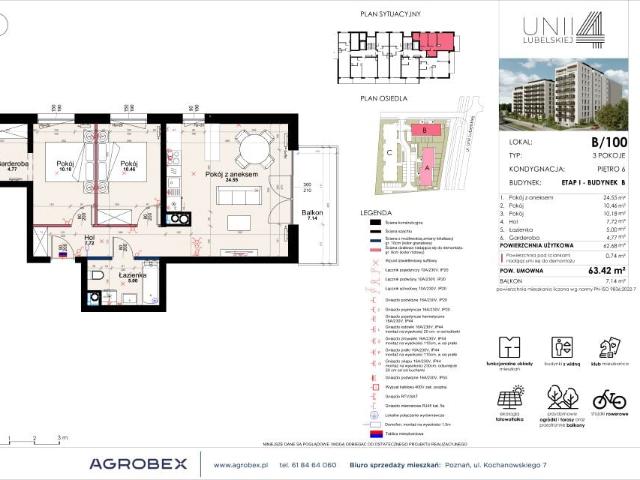 Mieszkanie 62,7m²