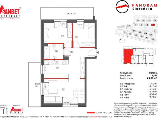 Mieszkanie 63,7m²