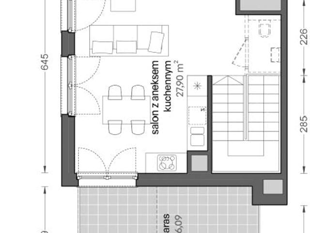 Mieszkanie 63,8m²