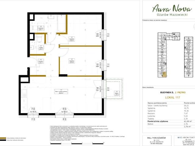 Mieszkanie 63,9m²