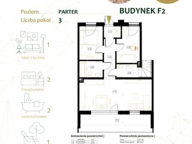 Mieszkanie 63,9m²
