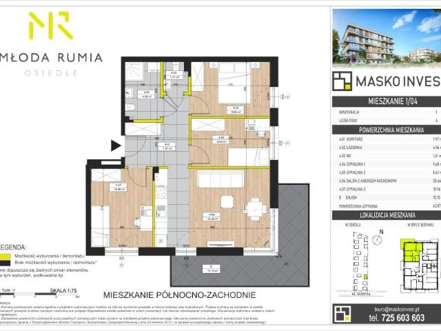 Mieszkanie 63,9m²