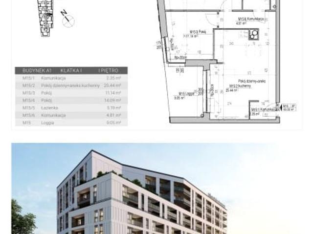 Mieszkanie 63m²