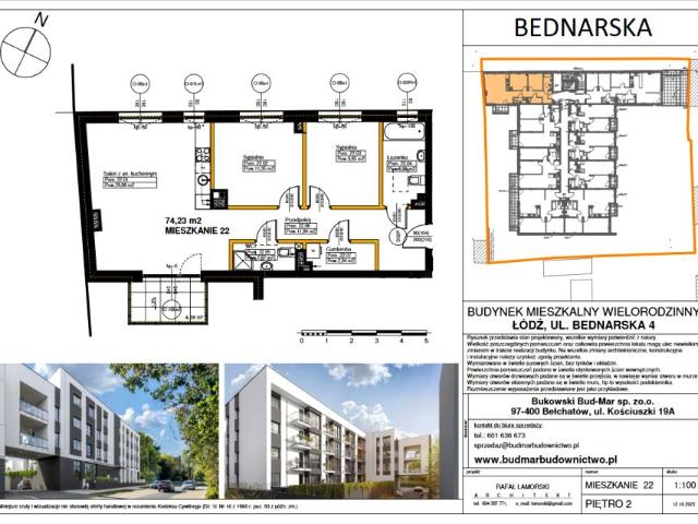 Mieszkanie 74,4m²