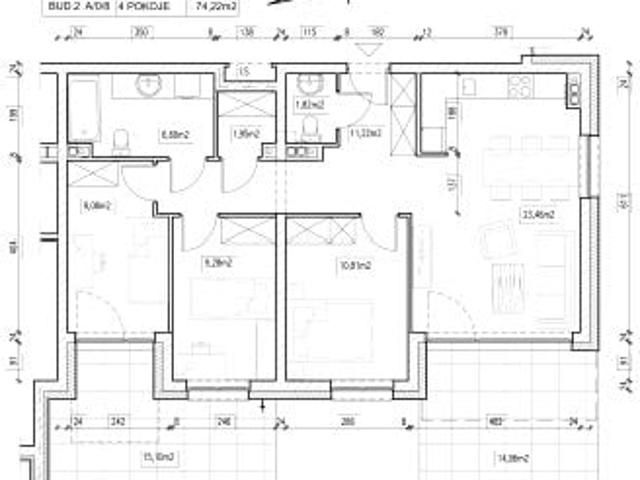 Mieszkanie 74,2m²