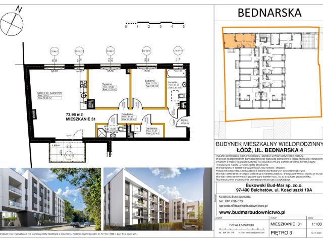 Mieszkanie 73,8m²