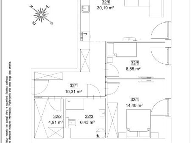 Mieszkanie 75,1m²